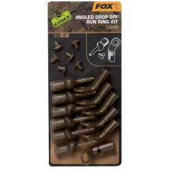Fox Edges Camo Angled Drop Off Run Rig Kit Karpfenzubehör Set