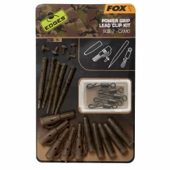 Fox Edges Camo Power Grip Lead Clip Kit Karpfenzubehör Set