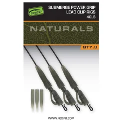 Fox Naturals Sub Power grip lead clip 40lb Karpfen-Zubehör