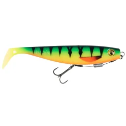 Fox Rage Pro Shad Loaded 14cm UV Firetiger Gummifisch