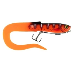 Fox Rage Slick Eel Loaded 35cm # 2/0 - UV Red Wake Gummifisch