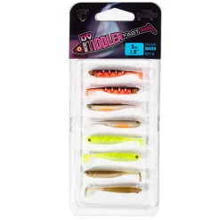 Fox Rage UV Micro Tiddler Fast 4cm x 8St. Gummifisch-Set