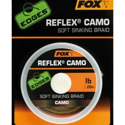 Fox Reflex Camo Soft Sinking Braid 25lb 20m Vorfachmaterial