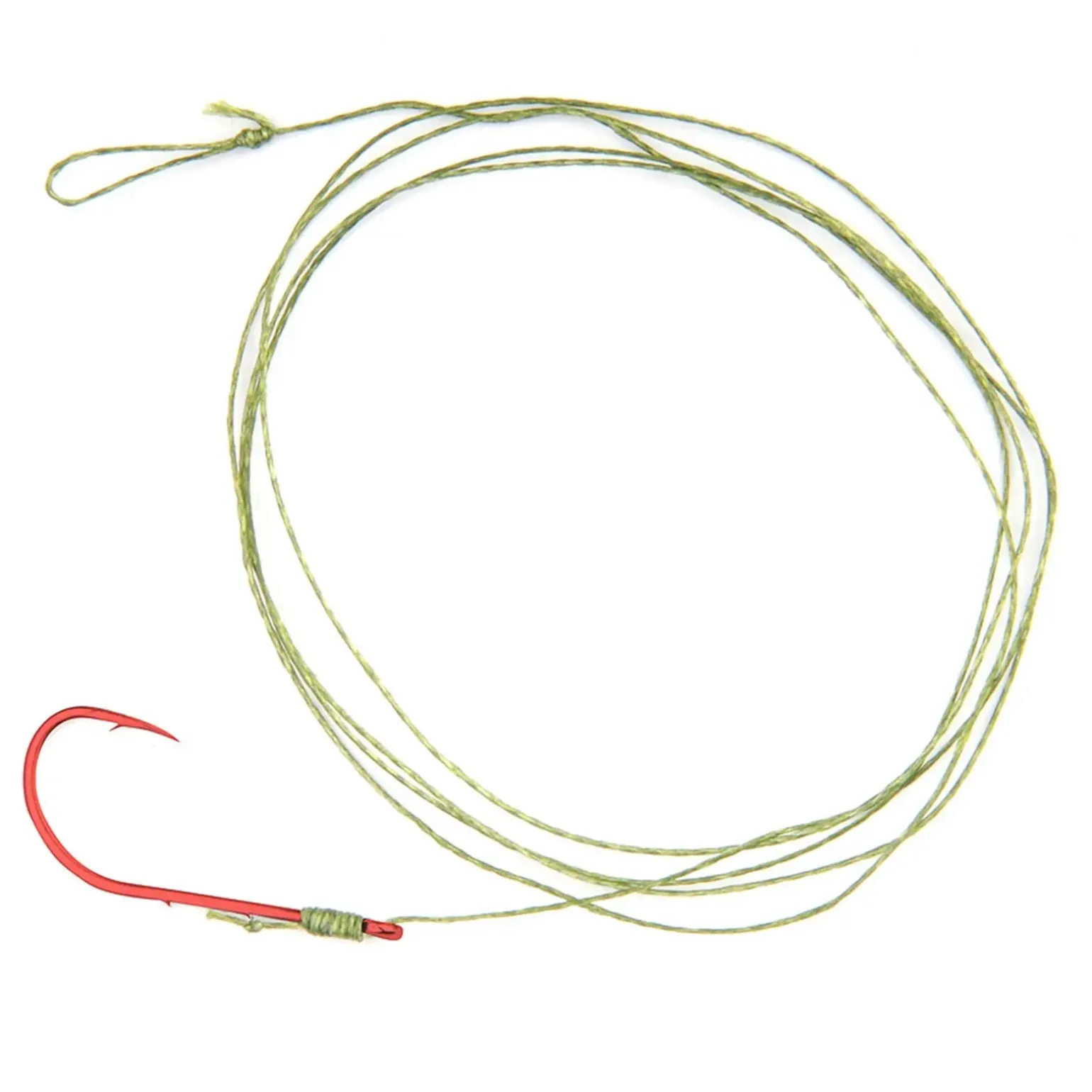 Gamakatsu BKD-5213R WORM Braided Gr. 1 Vorfach geflochtene Schnur