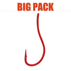 Gamakatsu LS-3113R rot Größe 4 Naturköder- & Wurmhaken