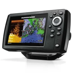 Humminbird Helix 5 Chirp GPS DI G3 Down Imaging GPS Kartenplotter Echolot - Komplett mit Geber