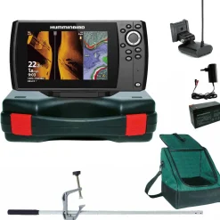 Humminbird Helix 7 Chirp GPS SI G4 Side Imaging GPS Kartenplotter Echolot Portabel Master Plus - Komplett mit Geber