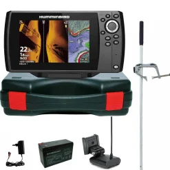 Humminbird Helix 7 Chirp GPS SI G4 Side Imaging GPS Kartenplotter Echolot Portabel Master - Komplett mit Geber