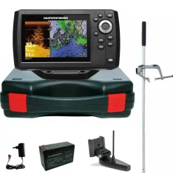 Humminbird Helix 5 Chirp GPS DI G3 Down Imaging GPS Kartenplotter Echolot Portabel Master - Komplett mit Geber