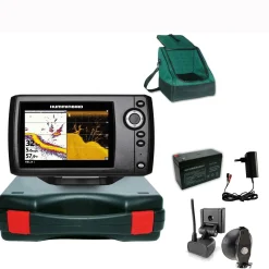 Humminbird Helix 5 DI G2 Down Imaging Echolot Portabel Basic Plus – Komplettsystem
