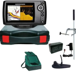 Humminbird Helix 5 DI G2 Down Imaging Echolot Portabel Master Edition Plus – Komplettsystem