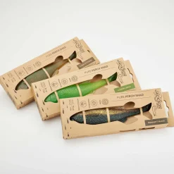 Jackson Green Pure Perch Shad 12,5cm Mocca Glitter Gummifisch