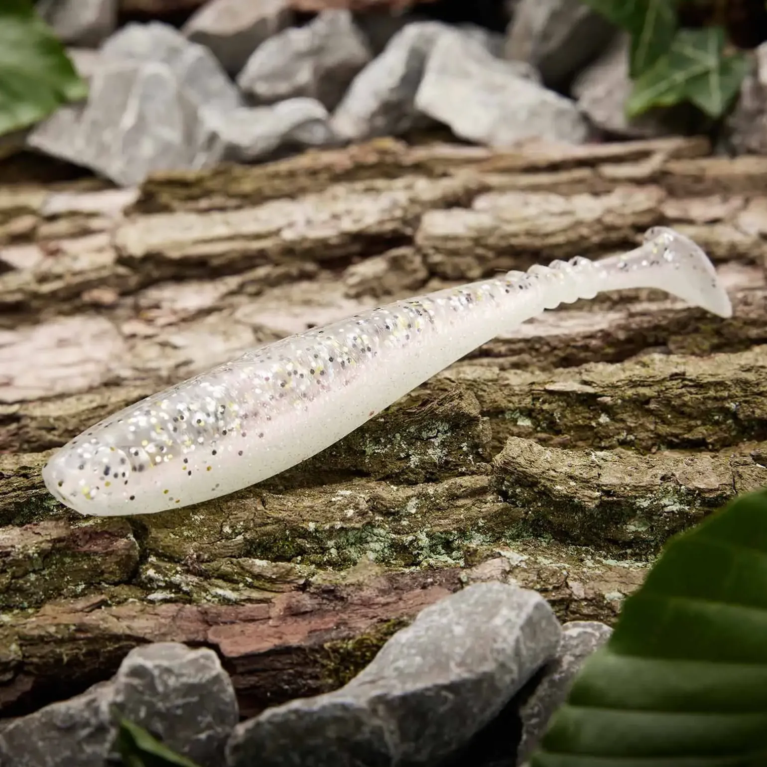 Jackson Green Pure Slim Shad 12,0cm Arctic Grey Gummifisch