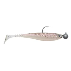 Jackson Zanderbait 14cm Rigged Salt n Pepper Zanderangeln Gummifisch montiert