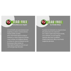 Jenzi Blei-Frei Drop-Shot 3/SB 10g. Drop Shot Blei