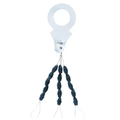 Jenzi Gummi Posenstopper Schwarz Mittel