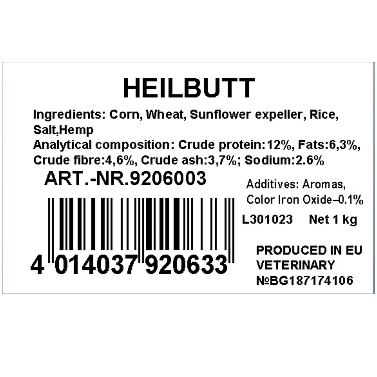 Jenzi Karpfen Spezial Karpfen Heilbutt 1kg