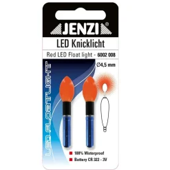 Jenzi LED Knicklicht Bulb 2 Stk. Rot