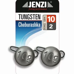 Jenzi Tungsten Cheburashka Grau 2St 10g Bleikopf-System