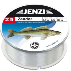 Jenzi Z3 Line Zander 500m 0,28mm 5,6kg Monofile Angelschnur