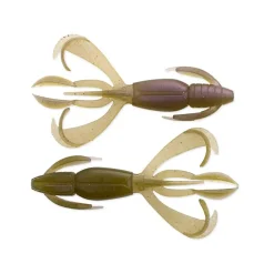 Keitech - BA Edition - Crazy Flapper 7,0cm Vio Greenie 8Stk. Gummikrebs