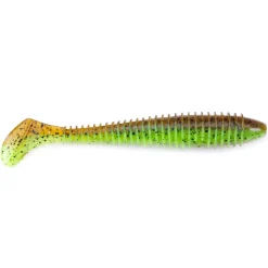 Keitech Fat Swing Impact 9,7cm Green Pumpkin Chartreuse Gummifisch