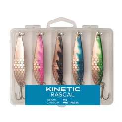 Kinetic Rascal Blinker Set bleifrei – Angelset Raubfisch