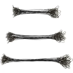 Kinetic Stahlvorfach Raubfischvorfach Hechtvorfach Angelset - 72 Teile