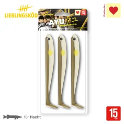 Lieblingsköder 15cm Ayu Gummifisch