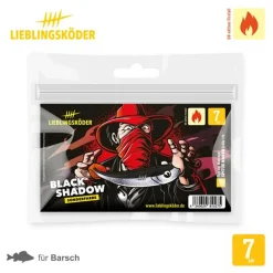Lieblingsköder 7,0cm Black Shadow Gummifisch