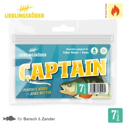 Lieblingsköder 7,5cm Captain Gummifisch