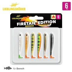 Lieblingsköder 6,0cm Firetail Edition Gummifisch