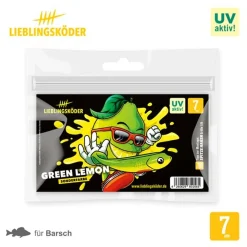 Lieblingsköder 7,0cm Green Lemon Gummifisch