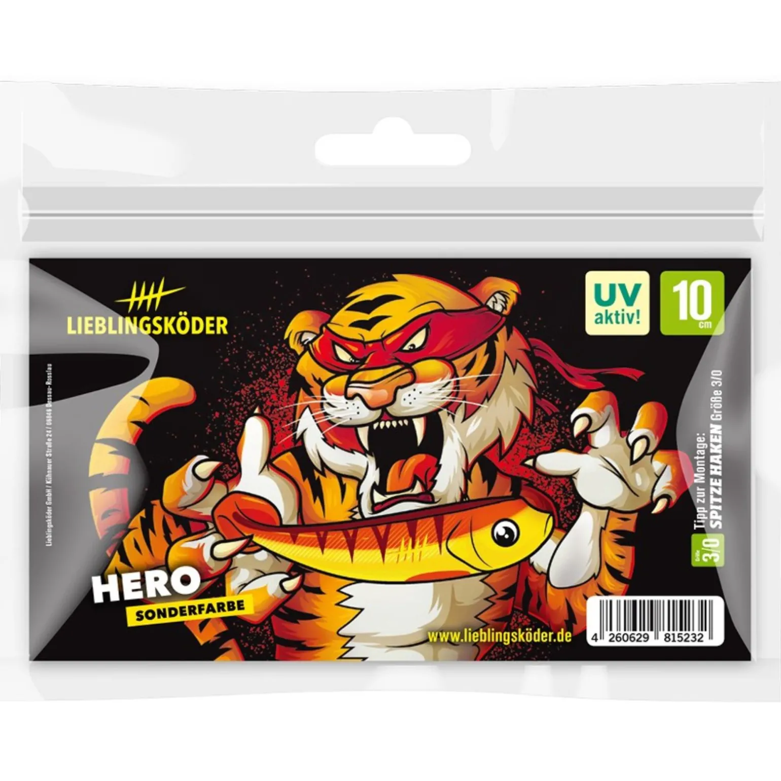 Lieblingsköder 10cm Hero Gummifisch