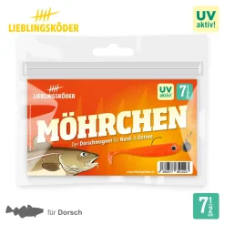 Lieblingsköder 7,5cm Möhrchen Gummifisch