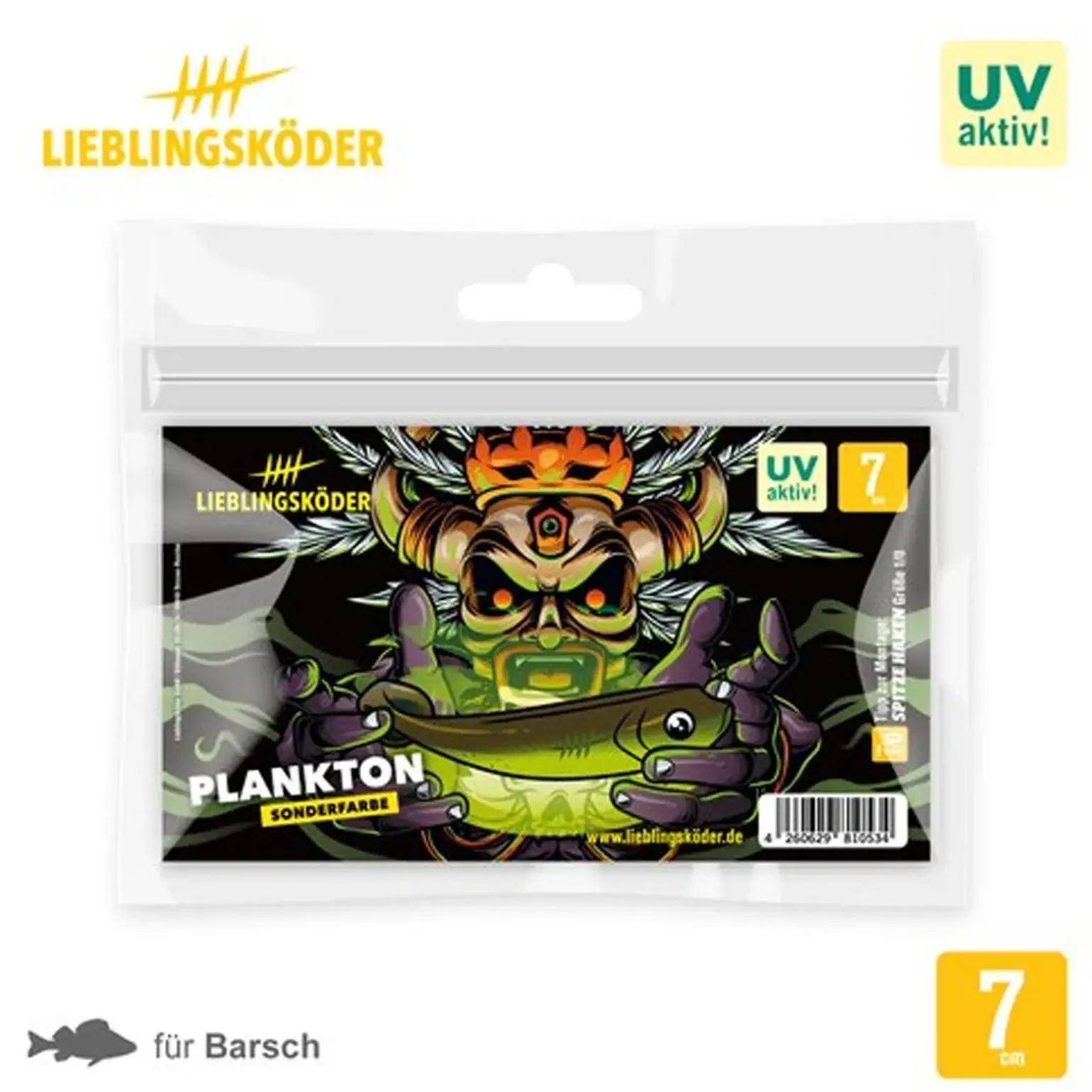 Lieblingsköder 7,0cm Plankton Gummifisch