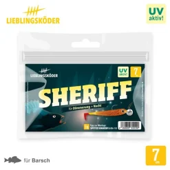 Lieblingsköder 7,0cm Sheriff Gummifisch