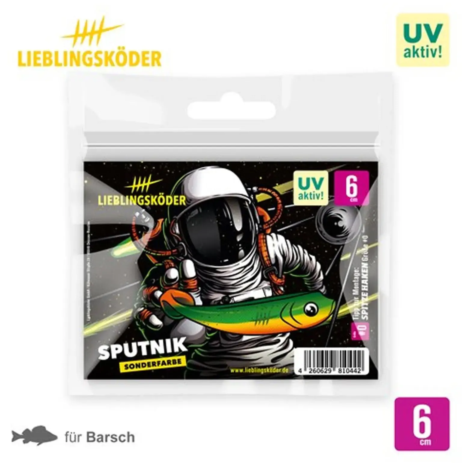 Lieblingsköder 6,0cm Sputnik Gummifisch