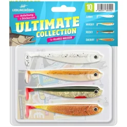 Lieblingsköder 10cm Ultimate Collection klares Wasser Gummifisch
