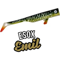 LMAB Drunk Bait 16cm Esox Emil 2 Stk. Gummifisch