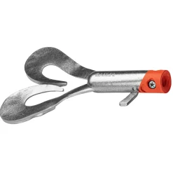 LMAB Drunk Dancer 15 cm Blister Chrome Redhead Doppelschwanz-Twister