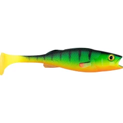 LMAB Köfi Perch Shad 18cm Firetiger Big Bait Gummifisch