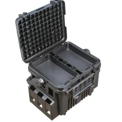Meiho Multifunktionsbox schwarz Angelkoffer VS-7080