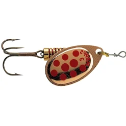 Mepps Agila mit Punkten Gr. 1 Kupfer/rot Spinner