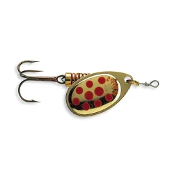 Mepps Aglia mit Punkten Gr.3gold/rot Spinner