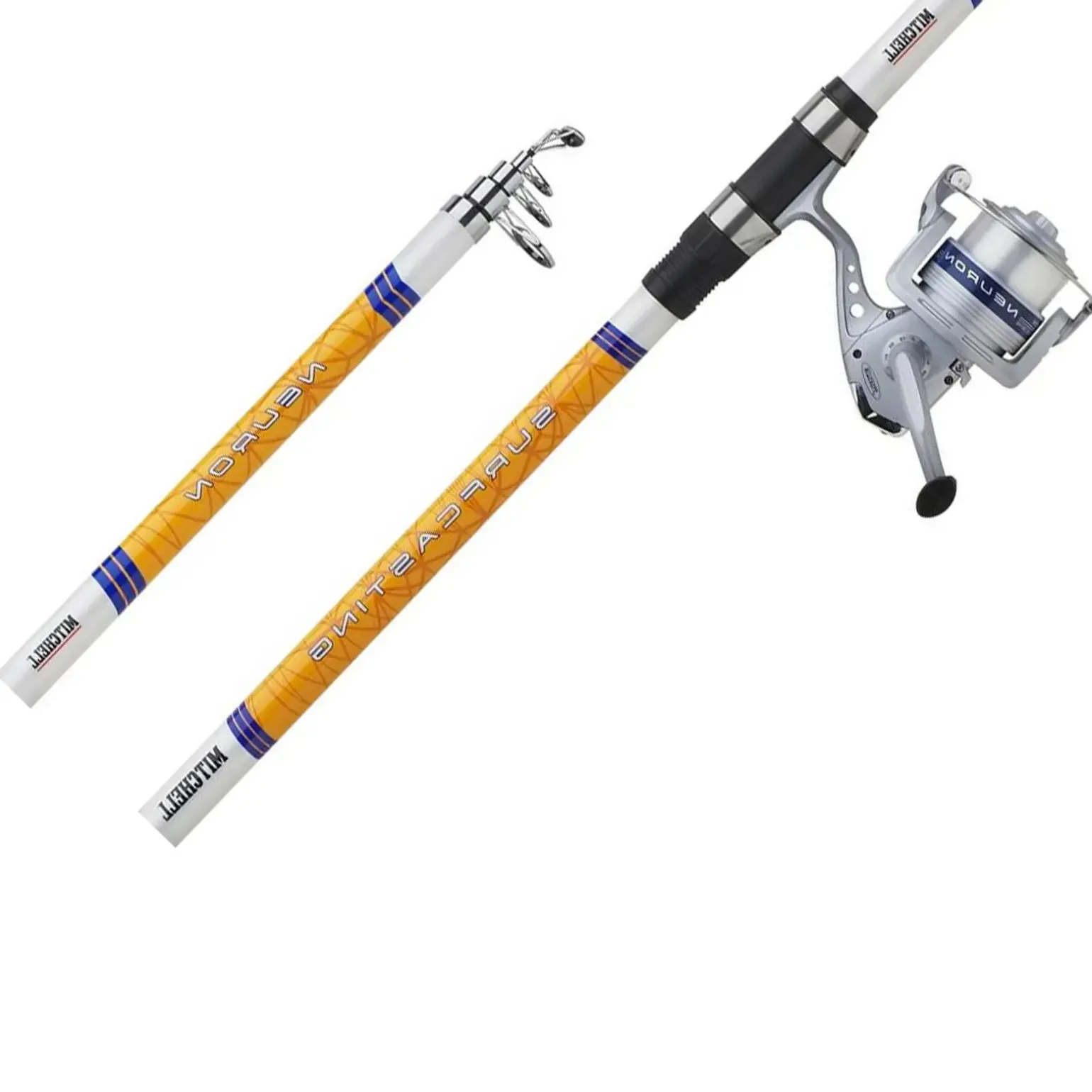 Mitchell Neuron Surf Combo 390-T 80-150 - 7000 komplett Set Brandungsangeln