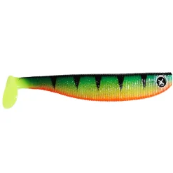 Monkey Lures Fat Lui 9cm Firetiger Gummifisch