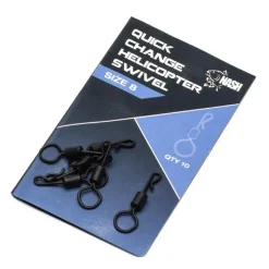 Nash Quick Change Helicopter Swivel Wirbel Karpfenangeln Zubehör