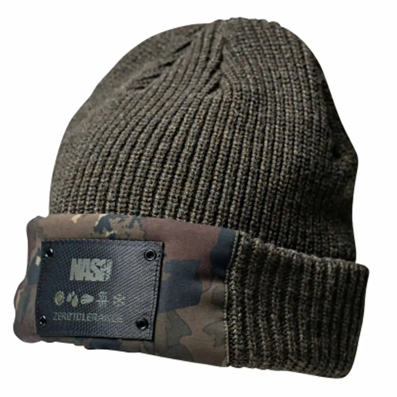 Nash ZT Woolly Hat Camo Panel Mütze
