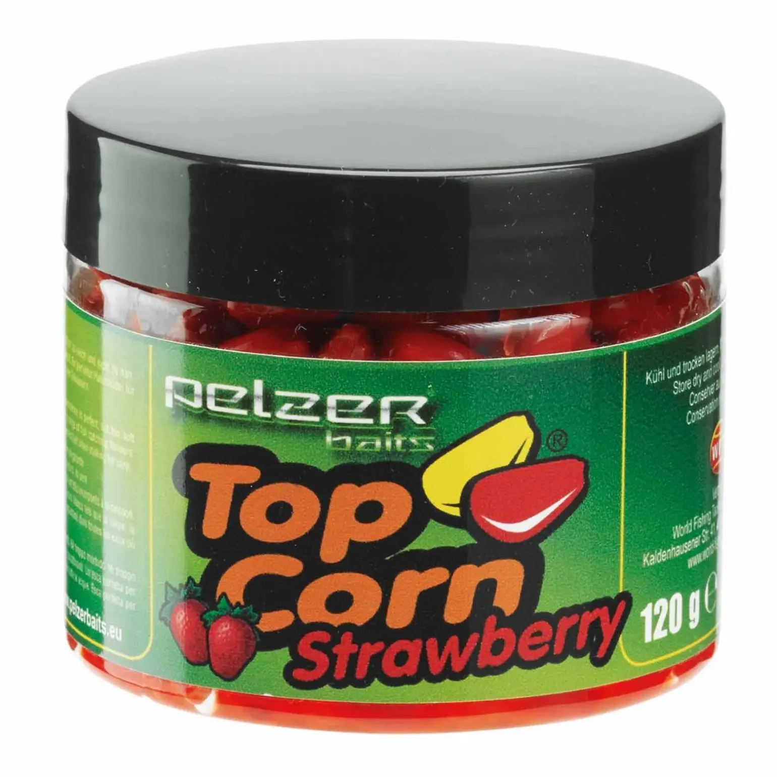 Pelzer Top Corn 120g Strawberry - rot